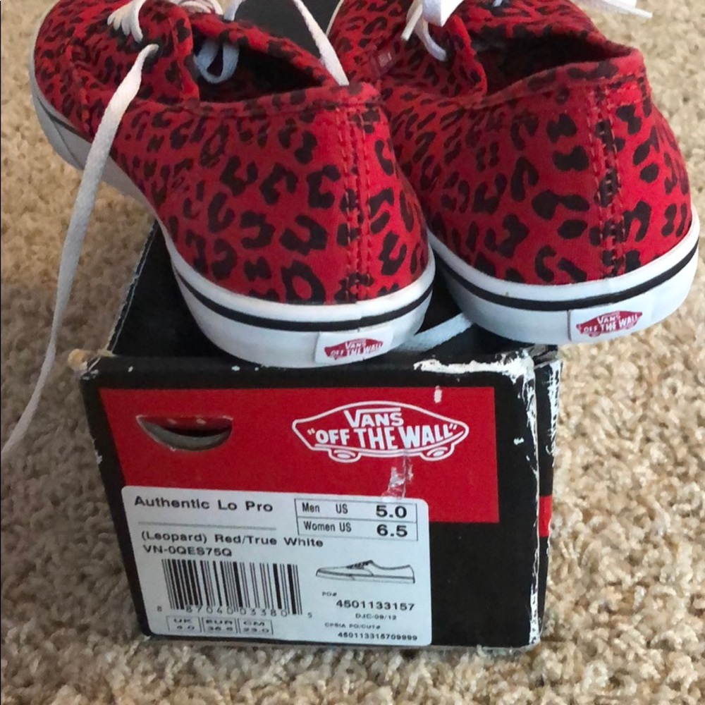 COPY - Vans Leopard print/ cheetah print